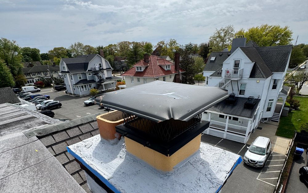 Chimney cap and rebuild